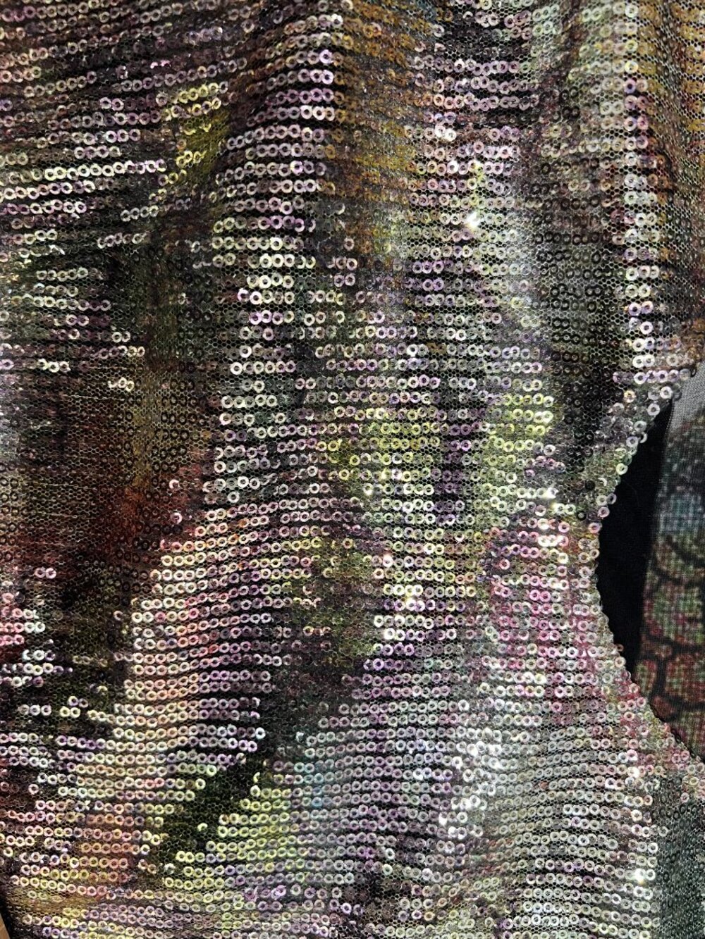 Y2K Daytrip sparkly sequined tank top size L - Picture 7 of 7